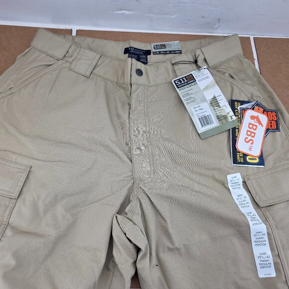 5.11 Tactical Taclite Pants Mens Knee Pad 74003 TD162 Khaki Sz 39.5-43 x32 - Picture 3 of 6